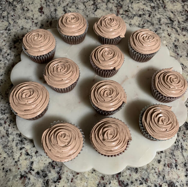 Chocolate Cupcakes with Chocolate Buttercream