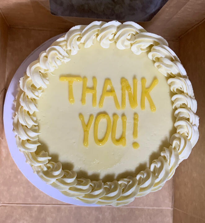 Lemon &amp; Curd Cake